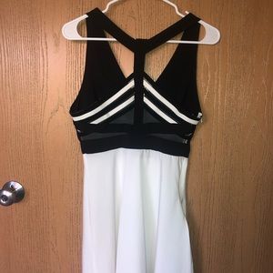 Black and white dress